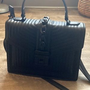 Aldo satchel bag with cross body strap